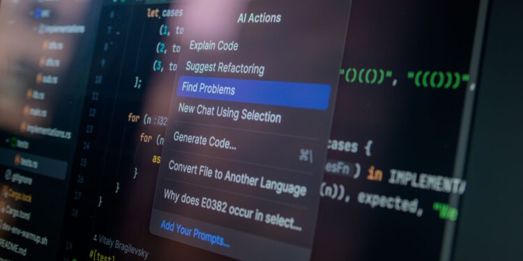 Illustration of AI code helper: 7 công cụ hỗ trợ lập trình đỉnh cao nhất