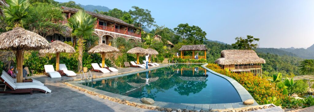 resort ho boi vo cuc illustration for Resort hồ bơi vô cực: Top 10 điểm nghỉ dưỡng đẹp nhất 2024