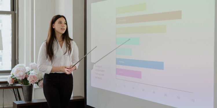 thiet ke slide ai illustration for Thiết kế slide AI: Bí quyết tạo bài thuyết trình thông minh cực nhanh